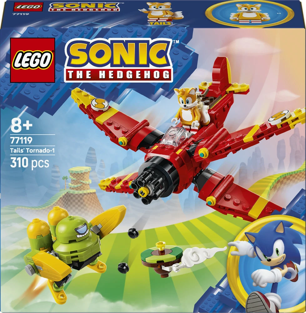 LEGO Sonic Tails i Tornado-1 (77119)