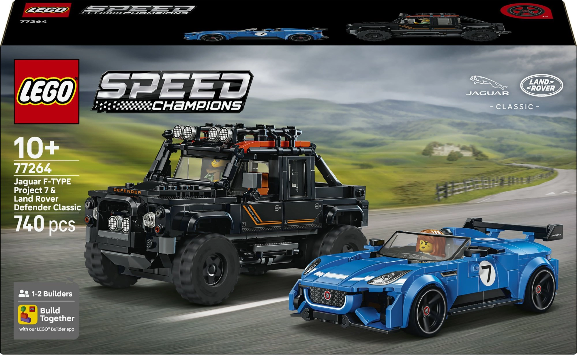 LEGO SPEED JaguarProject7 i LandRoverD..77264