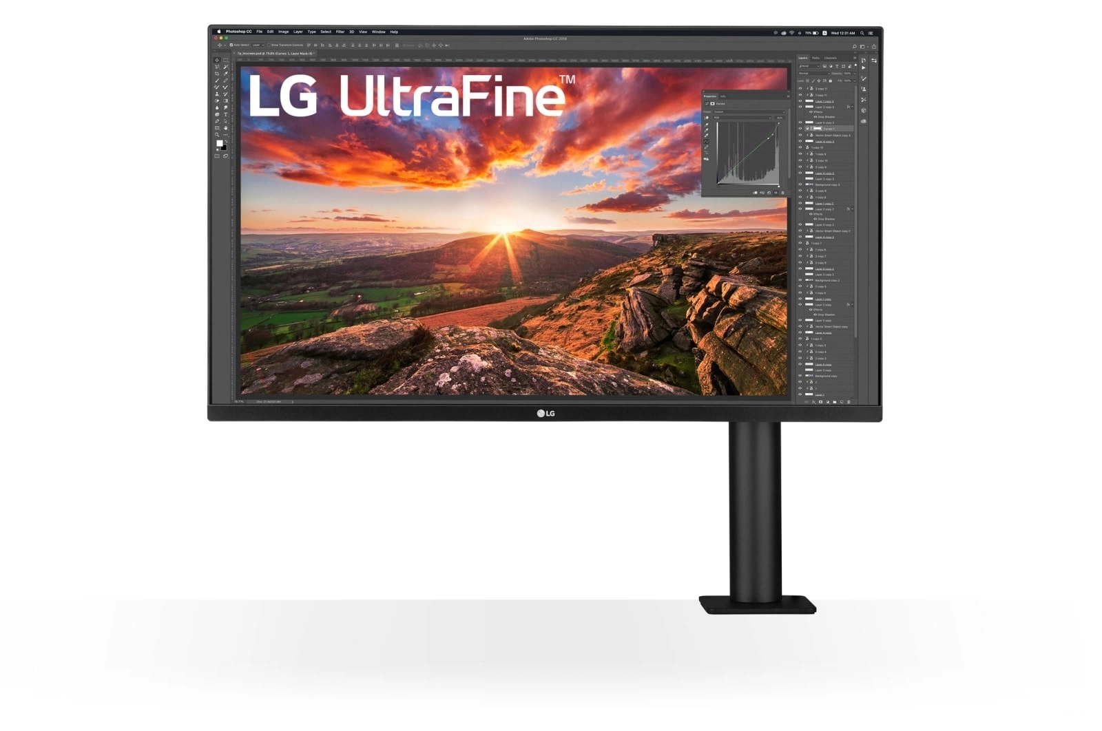 LG 32UN880K computer monitor 81.3