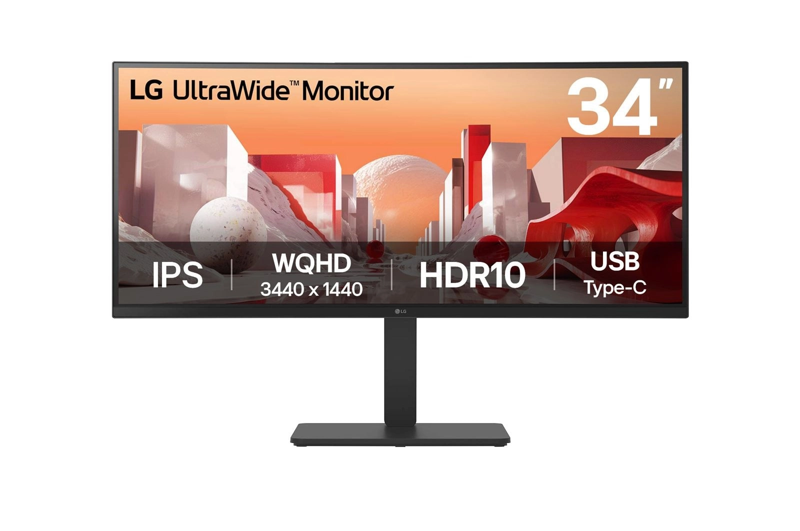 LG 34BA75QE-B computer monitor 86.4
