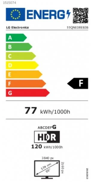 LG 55QNED8EB3B 139.7 cm (55&quot
