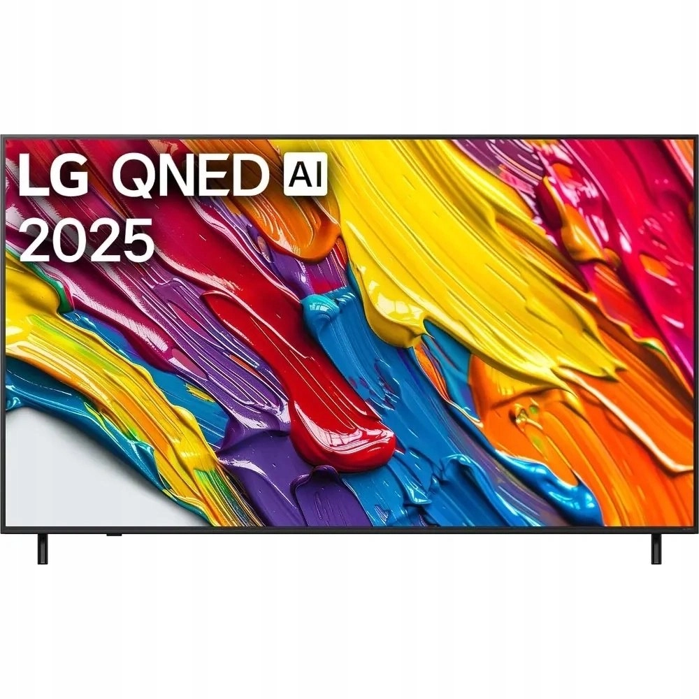 LG QNED AI 75QNED82A6B 190,5 cm (75") 4K Ultra HD Viedtelevizors Wi-Fi Melns