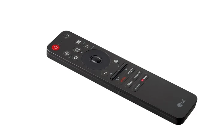 LG MR26GA remote control TV Press