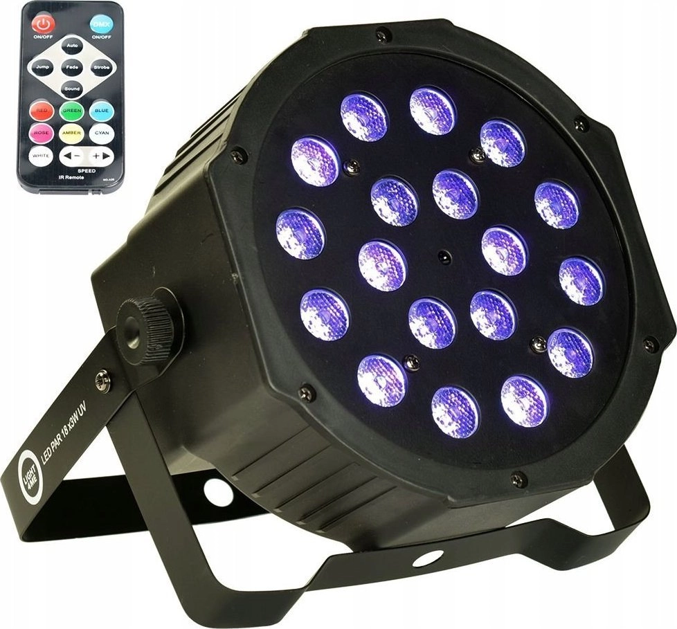 LIGHT4ME LED PAR 18x3W UV Ultraviolet