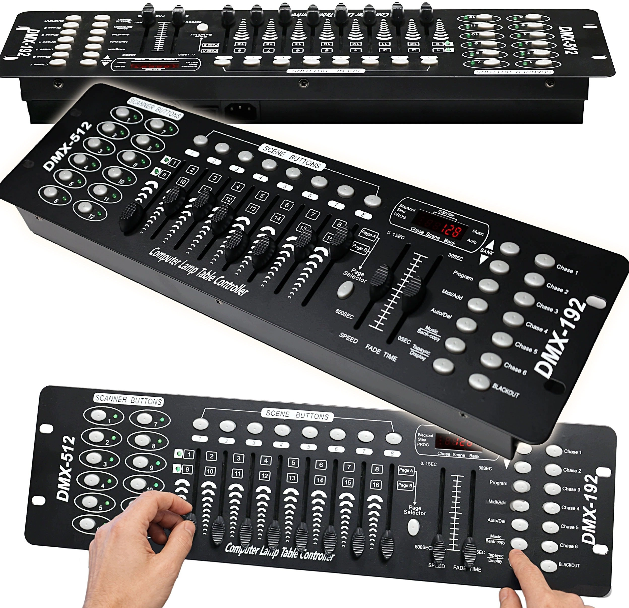 LIGHT4ME LIGHT4ME DMX 192 MKIII slider