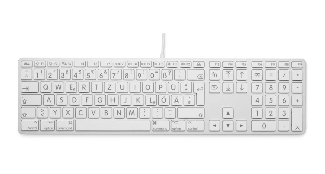 LMP 24206 keyboard Universal USB QWERTZ