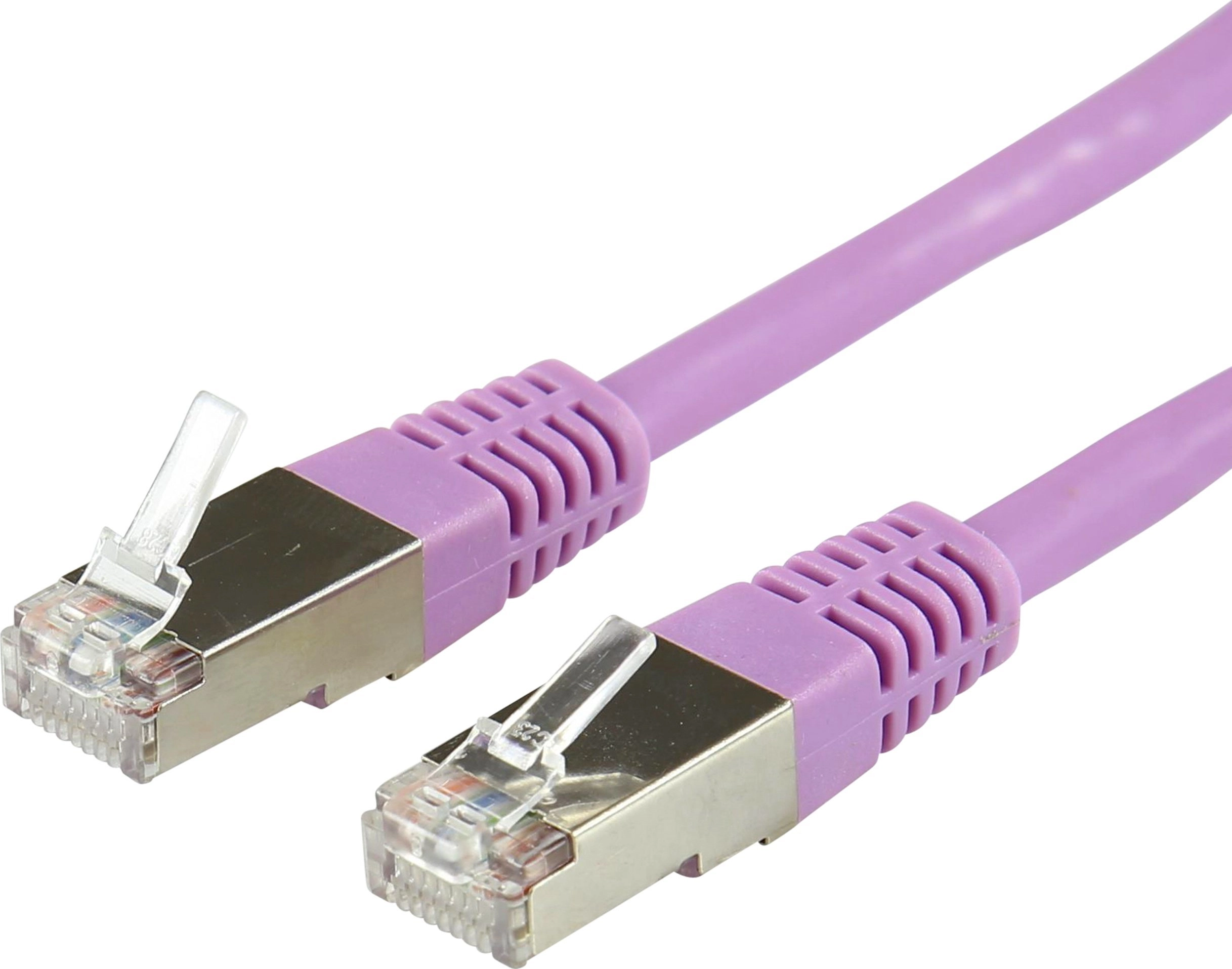 LOGON TCR55SS100V network cable Purple 10