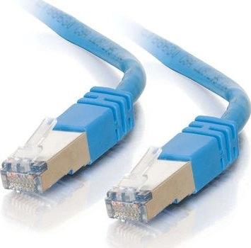 LOGON SSTP Cat6a network cable Blue