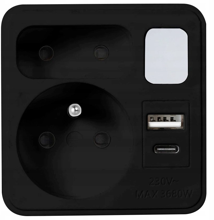 LTC Network splitter with night light: