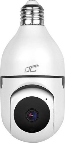 Pan-tilt camera E27 socket bulb PTZ