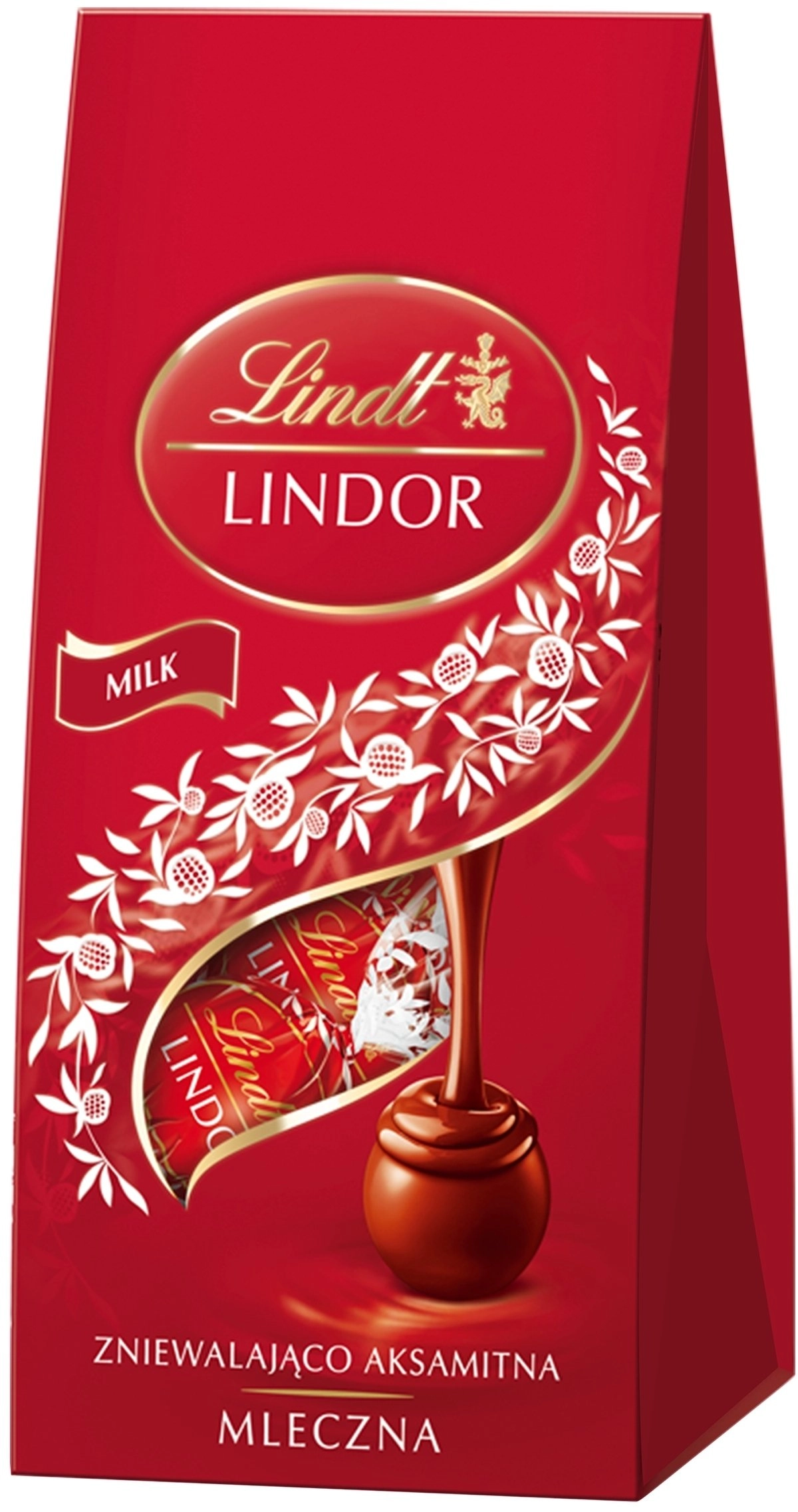 LUBS LINDOR milk pralines Lindt 100g