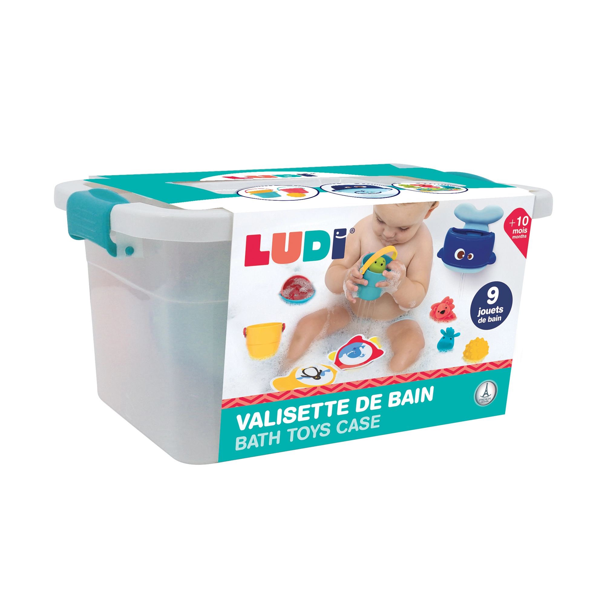 LUDI LU40062 bath game/toy/sticker Bath playset