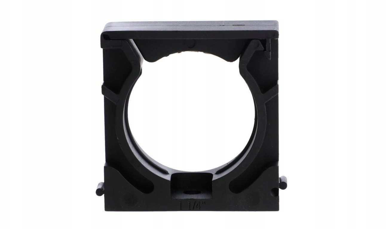 Holder for corrugated PA6 conduit black