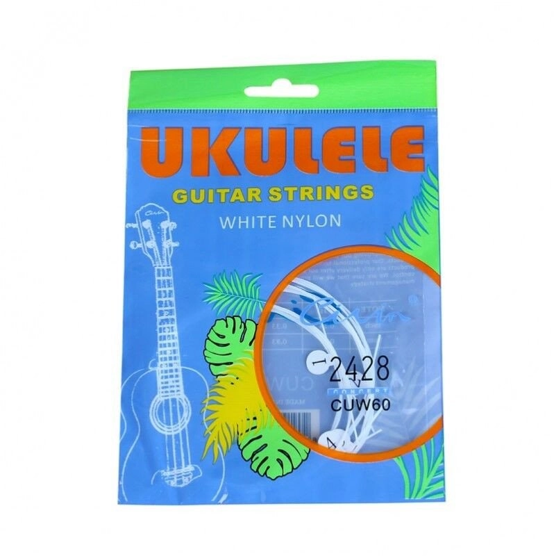 ZAPASOWE STRUNY DO GITARY UKULELE KONCERTOWEGO