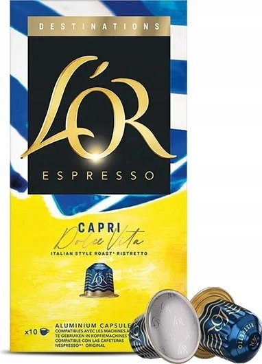 Coffee capsules L````OR CAPRI  10 pcs
