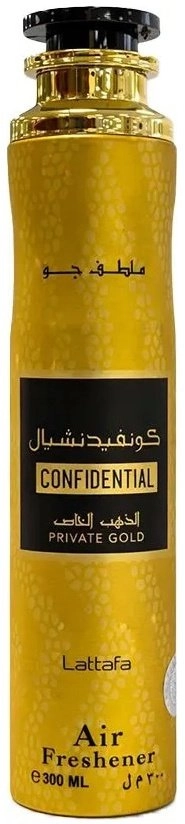 LATTAFA Confidential Private Gold AIR FRESHENER