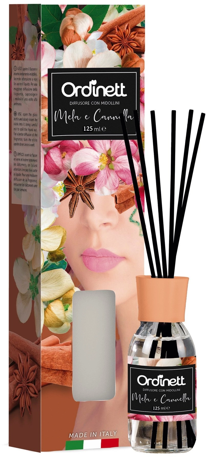 Diffuzor of aromatic stick 125ml apple
