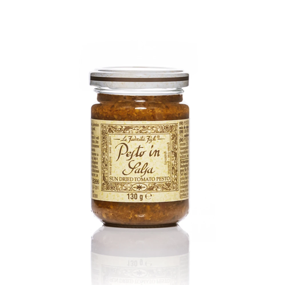 Pesto sauce LA FAVORITA sun-dried tomatoes