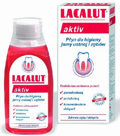 Lacalut Aktiv mouthwash 300ml - 7516321