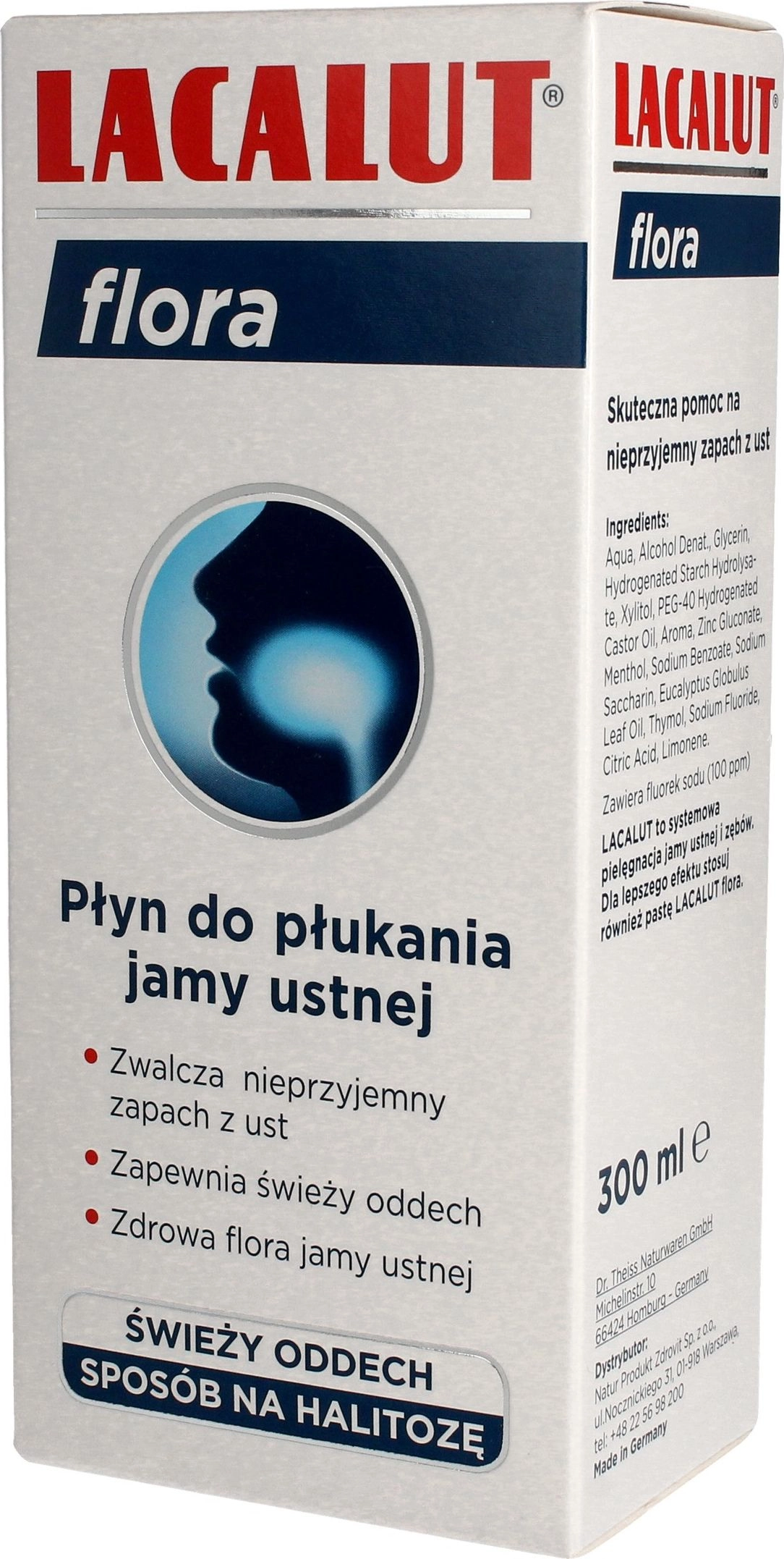 Lacalut Płyn do płukania ust Flora