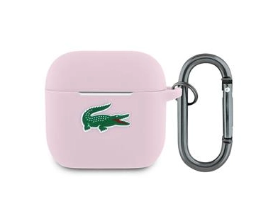 Lacoste LCA4SLOI AirPods 4 cover pink/pink