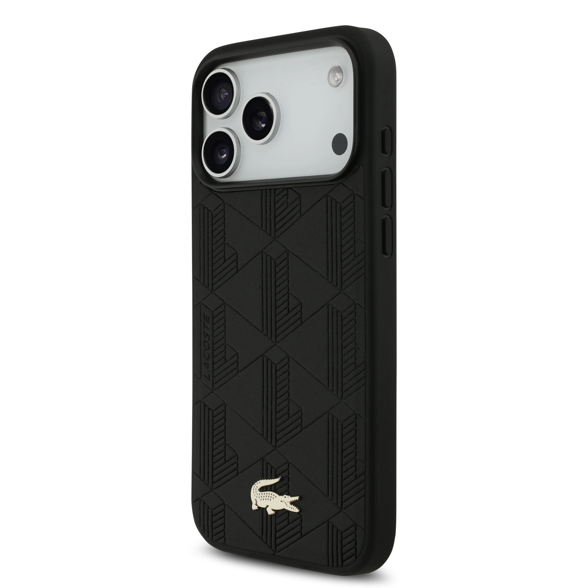 Lacoste Nomograme Gold Logo MagSafe case