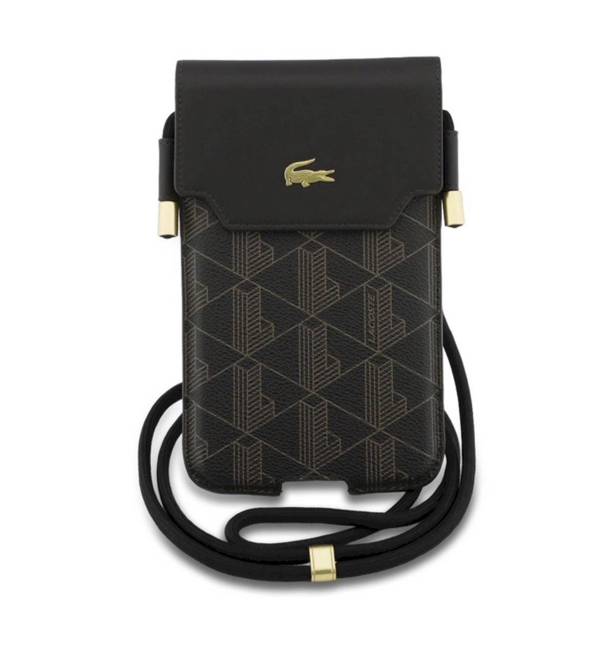 Lacoste PVC Blend Monogram Metal Logo