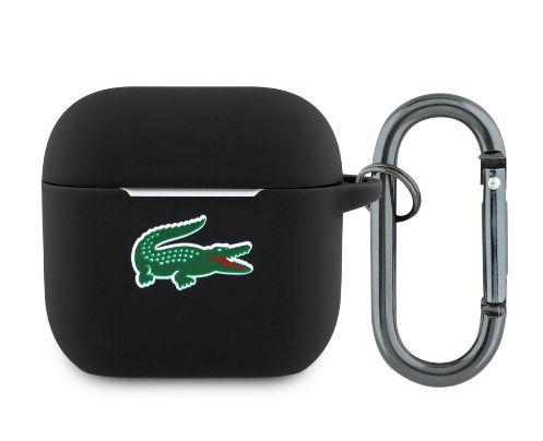 Lacoste LCA4SLOK AirPods 4 cover         czarny/black