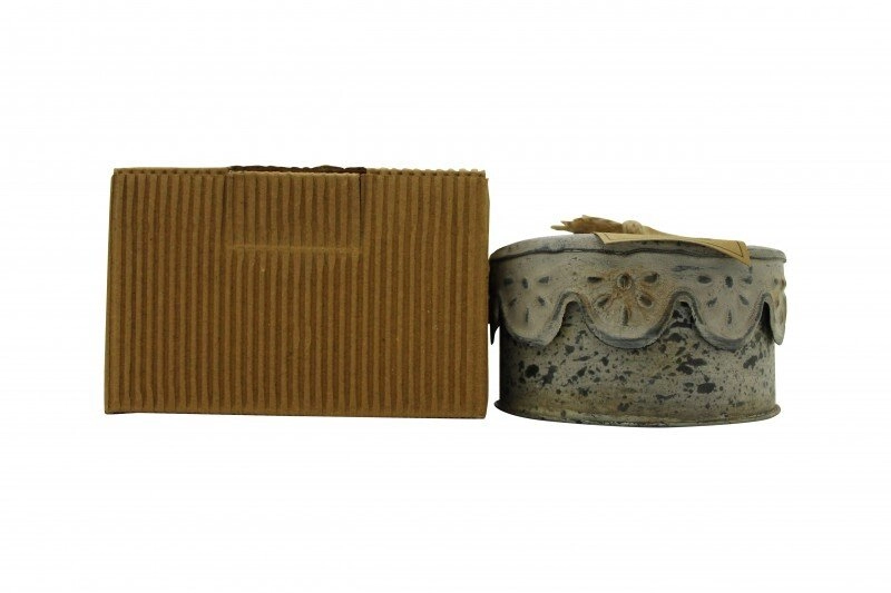 Lalique Bali Mantra  Victorian Tin Round