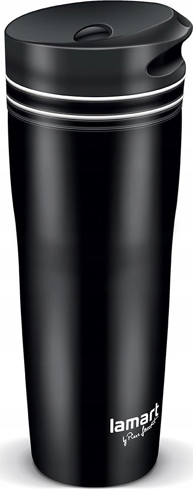 Lamart Thermal cup 360ml black/white Manq