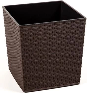 Flower Pod Juniper Rattan 400x400mm  T