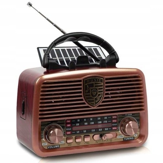 Lamex RX-BT11110S portable radio with solar