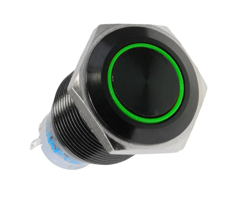 Lamptron Switch 19mm Blackline Green (LAMP-SW1913L-H)