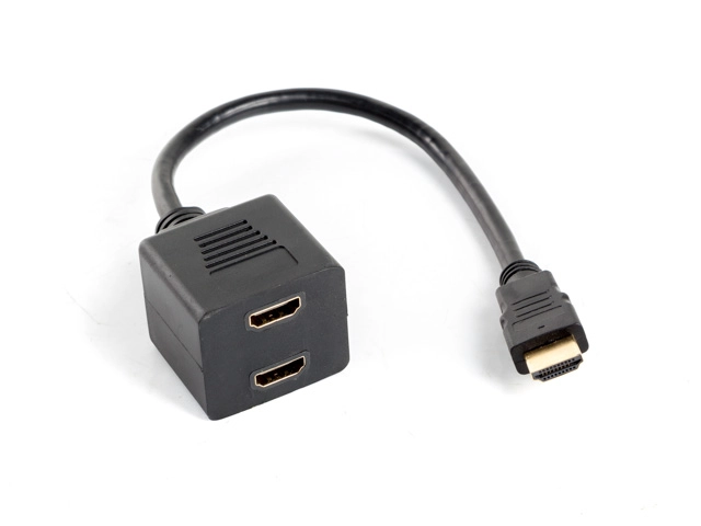 Lanberg AD-0019-BK video splitter HDMI 2x