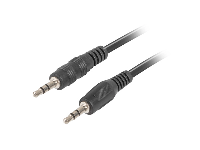 Lanberg CA-MJMJ-10CC-0012-BK audio cable 1.2