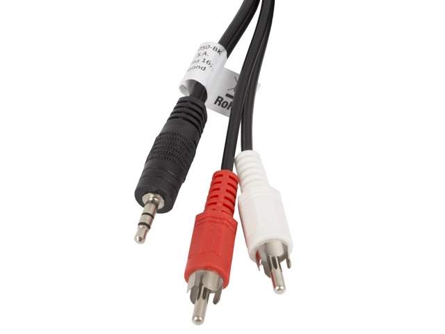 Lanberg CA-MJRC-10CC-0050-BK audio cable 5 m