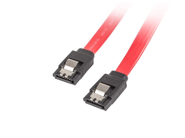 Lanberg CA-SASA-14CU-0050-R SATA cable 0.5