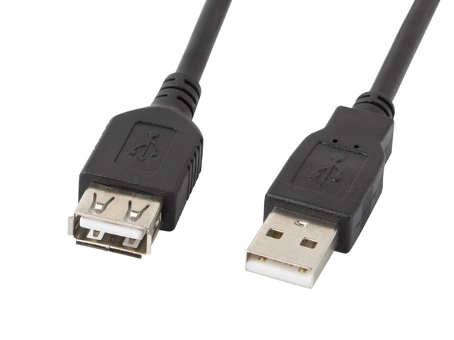 Lanberg CA-USBE-10CC-0007-BK USB cable USB 2