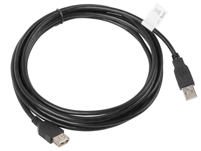 Lanberg CA-USBE-10CC-0030-BK USB cable USB 2