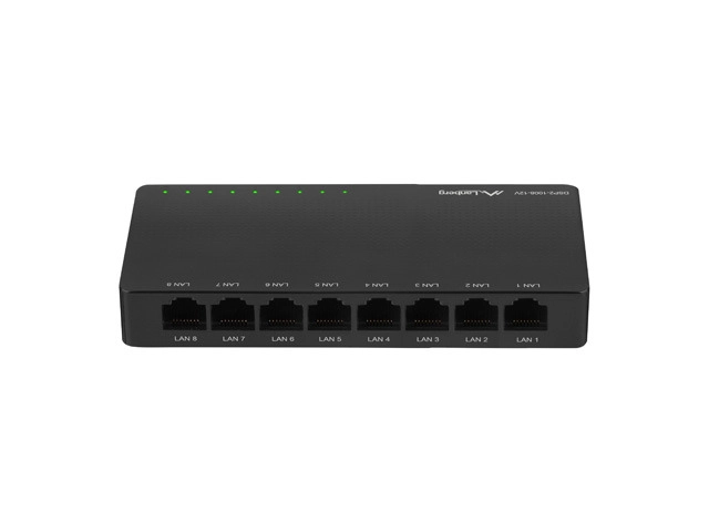 Lanberg DSP2-1008-12V network switch Unmanaged Gigabit