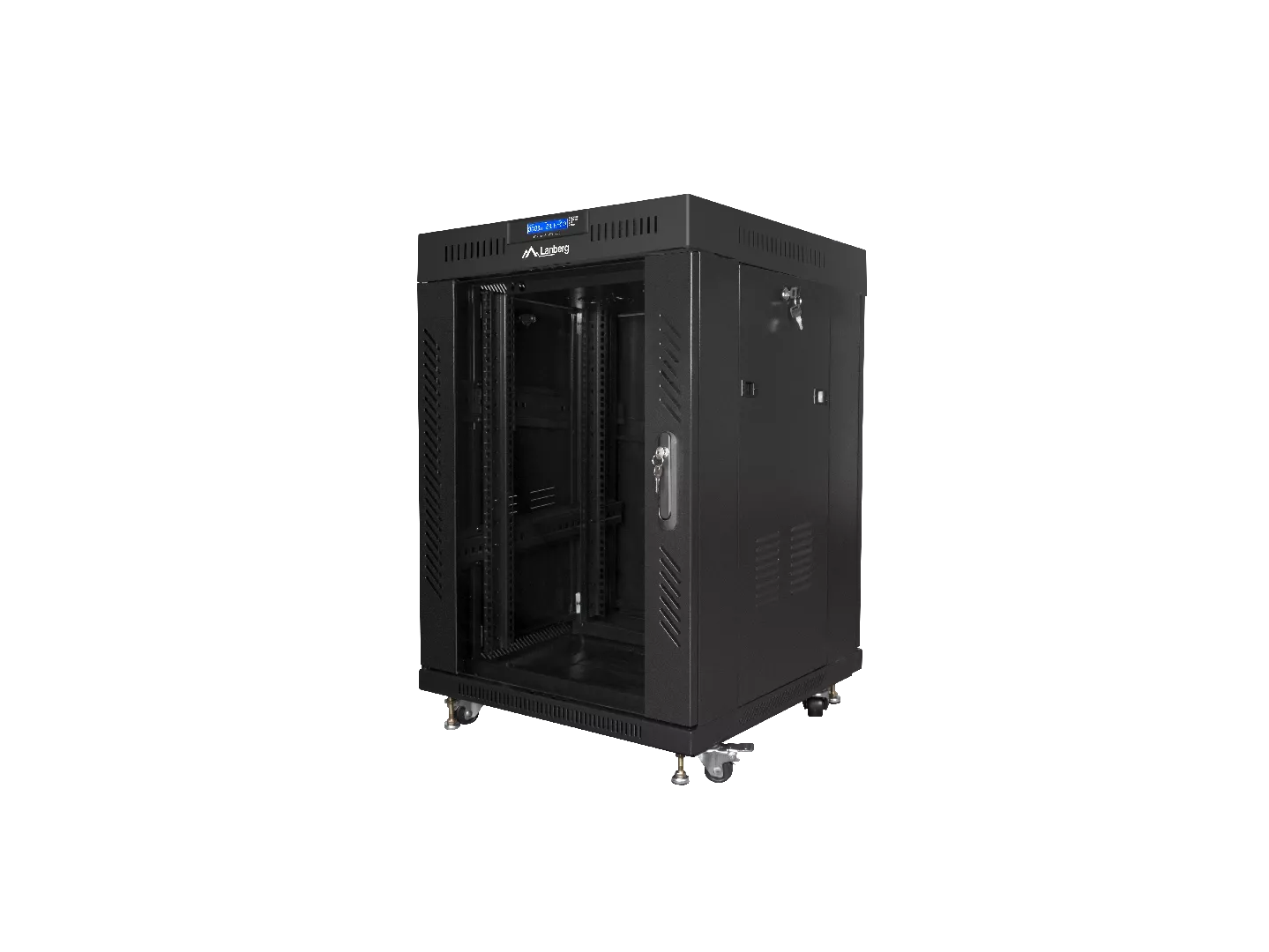 Lanberg FF01-6615-12BL rack cabinet 15U Freestanding