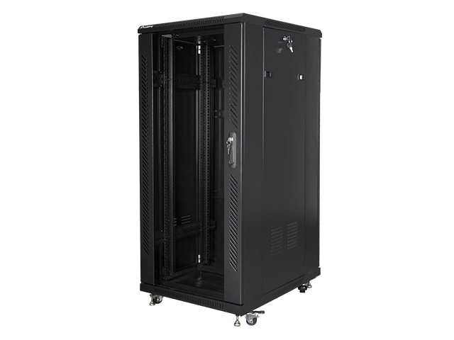 Lanberg FF01-6827-12B rack cabinet 27U Freestanding