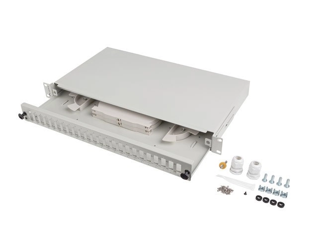 Lanberg FOP1-24SD-LQS patch panel 1U 0001-00017-17021