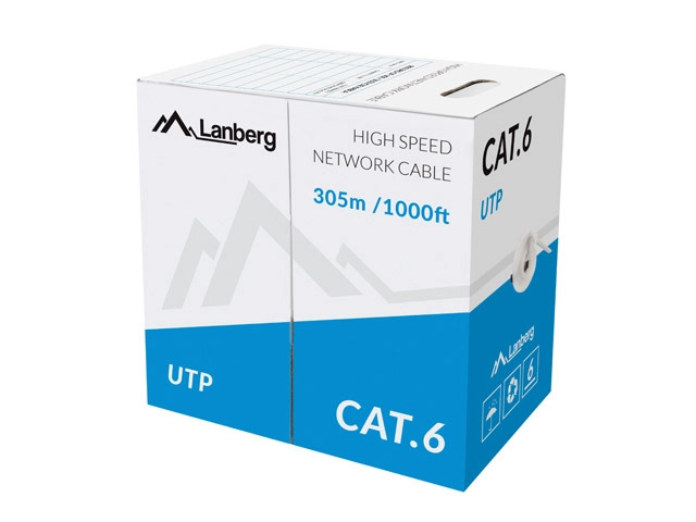 Lanberg LCU6-10CC-0305-S networking cable Grey 305