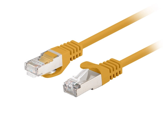 Lanberg PCF6-10CC-0025-Y networking cable Orange 0