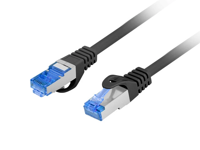 Lanberg PCF6A-10CC-1000-BK networking cable Black 10