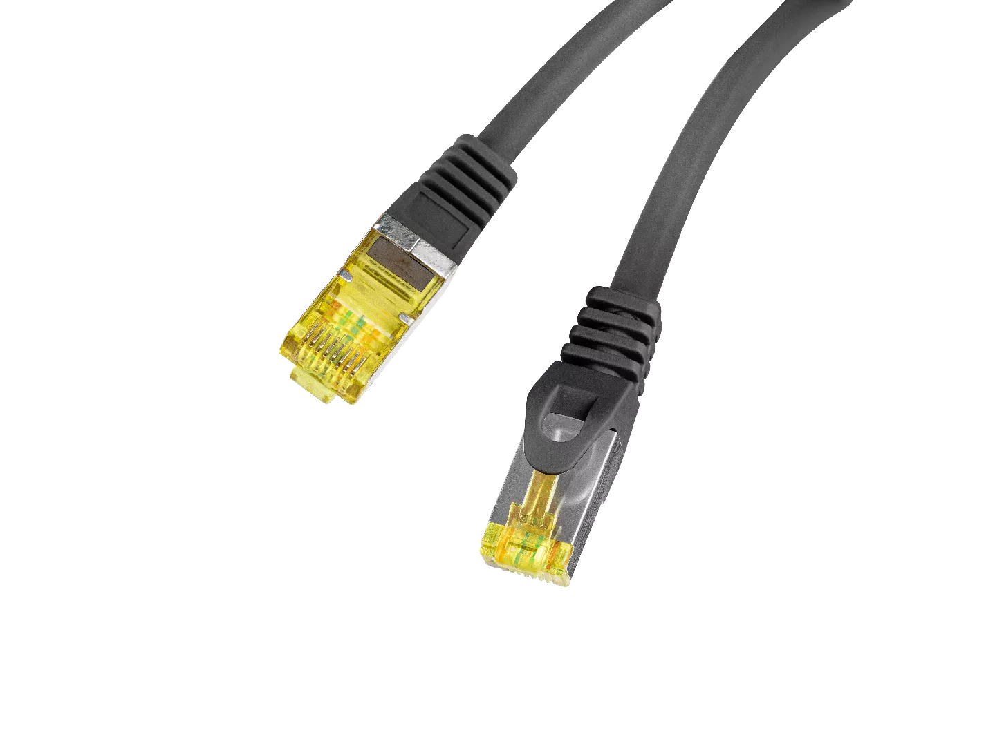 Lanberg PCF6A-10CU-0050-BK networking cable Black 0