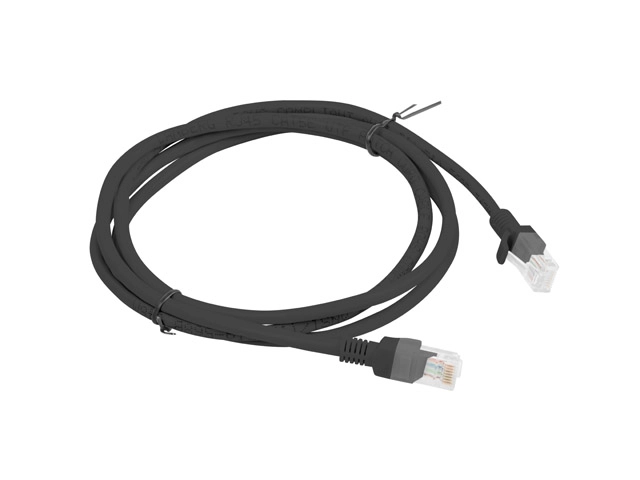 Lanberg PCU5-10CC-0150-BK networking cable Black 1