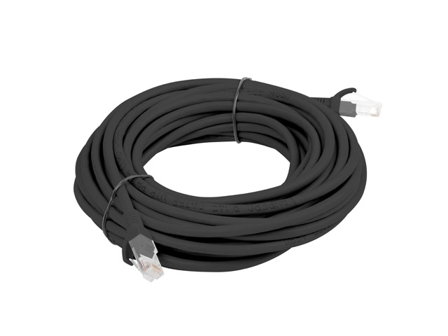 Lanberg PCU5-10CC-0500-BK networking cable Black 5