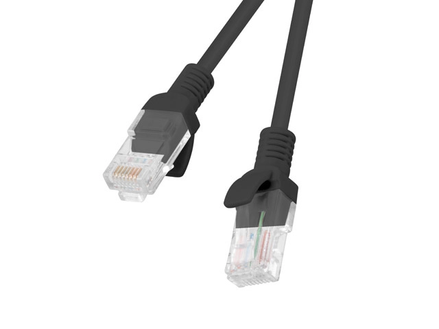 Lanberg PCU5-15CC-0200-BK networking cable Black 2